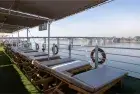 Magic I Nile Cruise relaxing on sundeck during Nile sailing